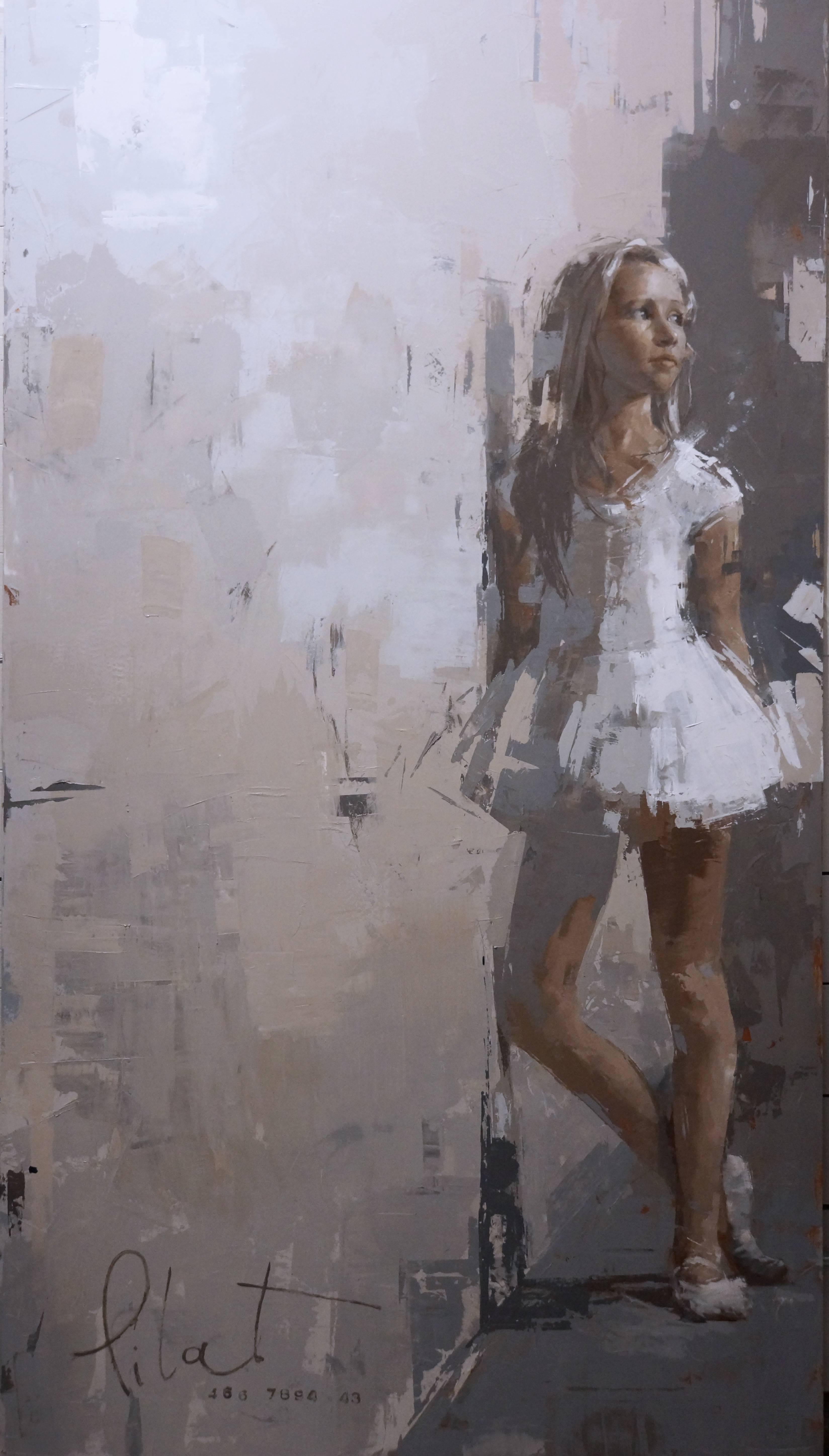 Agnieszka Pilat Figurative Painting - Let Go the Things You Know