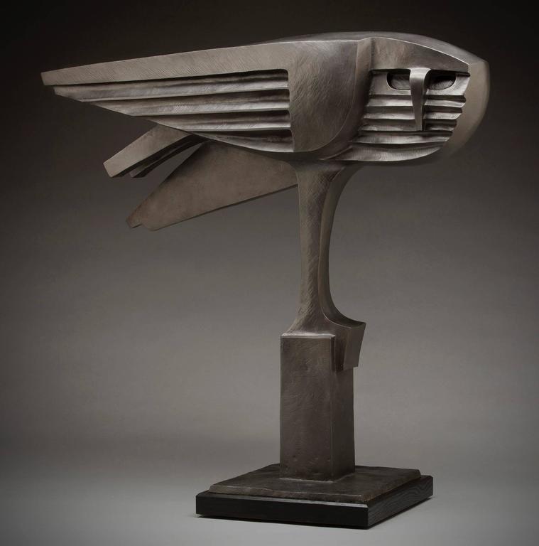 Wayne Salge Figurative Sculpture - Lookout