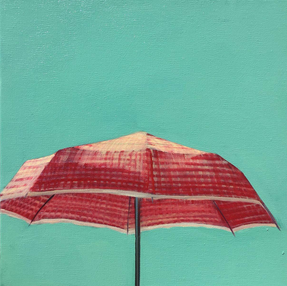 T.S. Harris Still-Life Painting - Sweet Gingham