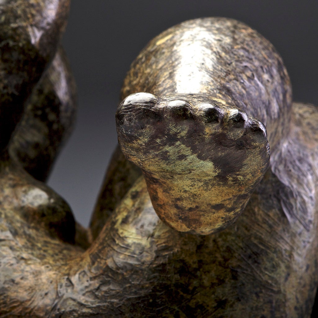 Wiggle My Toes - Modern Sculpture by Monica Wyatt
