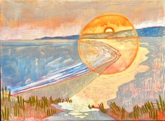 "Sunset, Lucy", Martha's Vineyard, Chilmark, seascape, Lucy Vincent Beach, sky