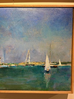 "Bella giornata al porto di Edgartown" – paesaggio marino, faro, Martha's Vineyard