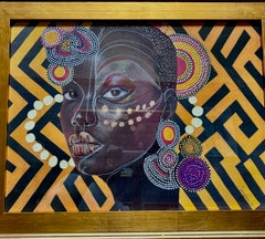 «La historia no contada»: retrato africano, oro, mujer empoderada, reina, cultura