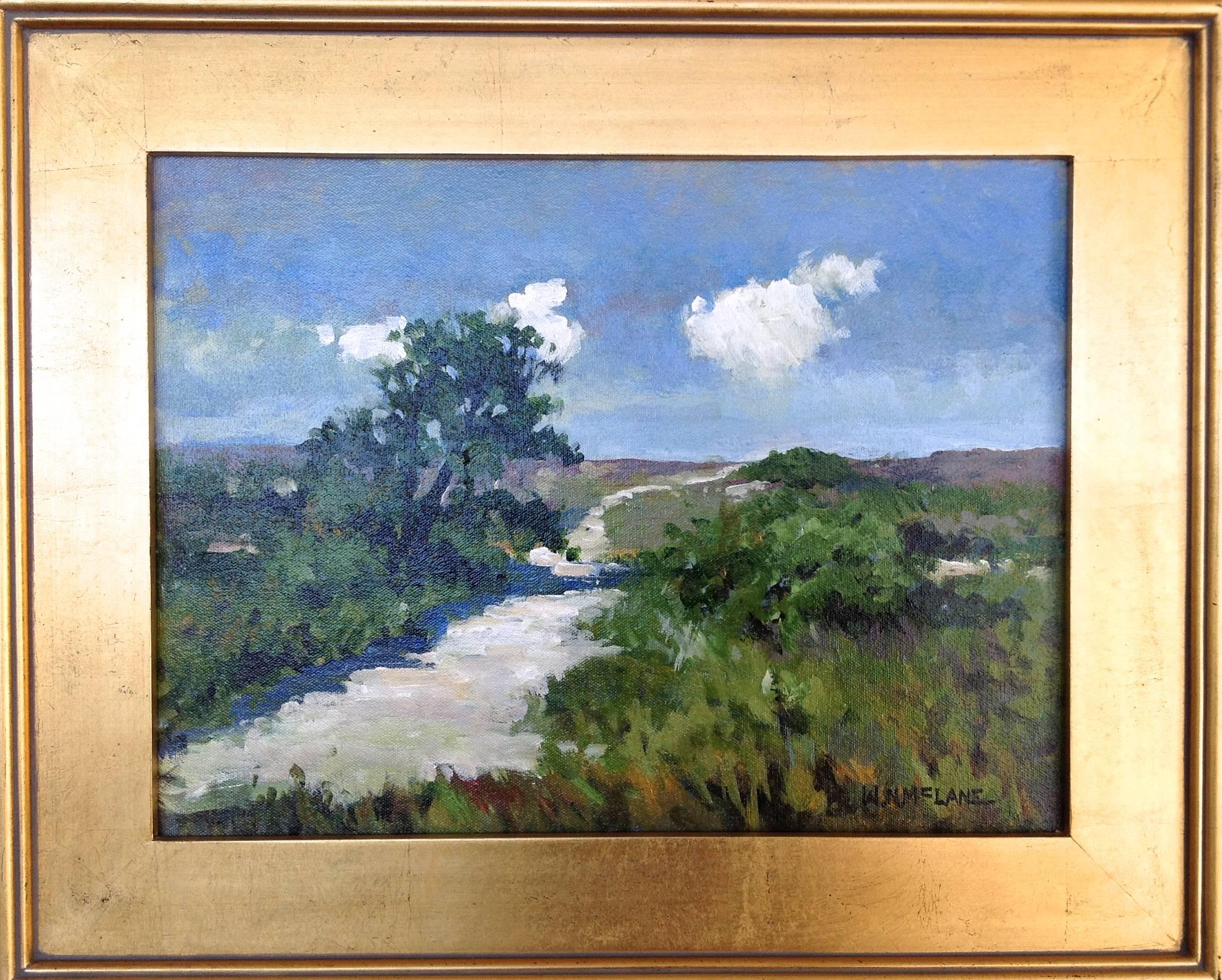 Summer Path - Painting by Bill McLane
