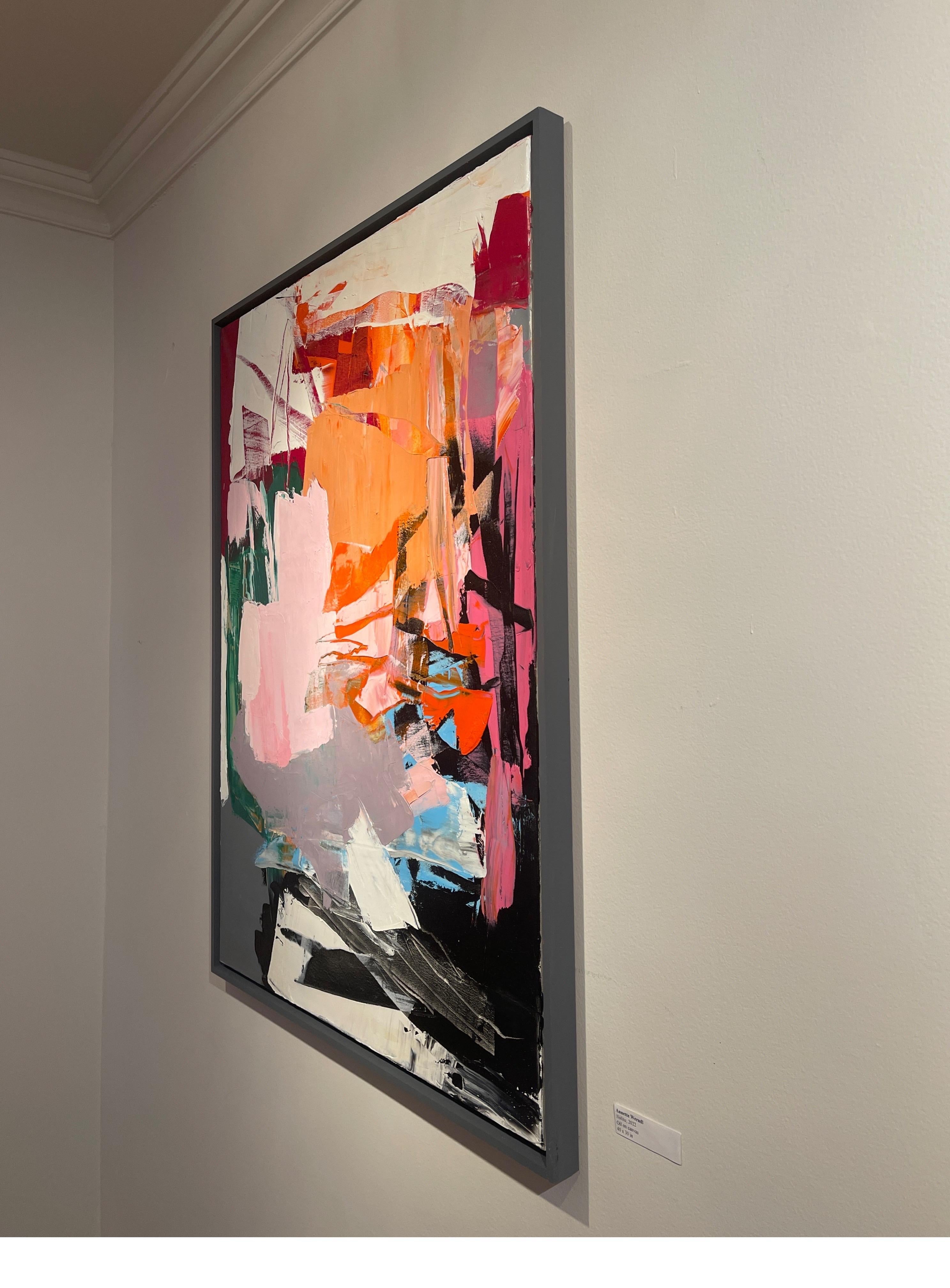 Nolita: Pittura ad olio astratta contemporanea in vendita 2