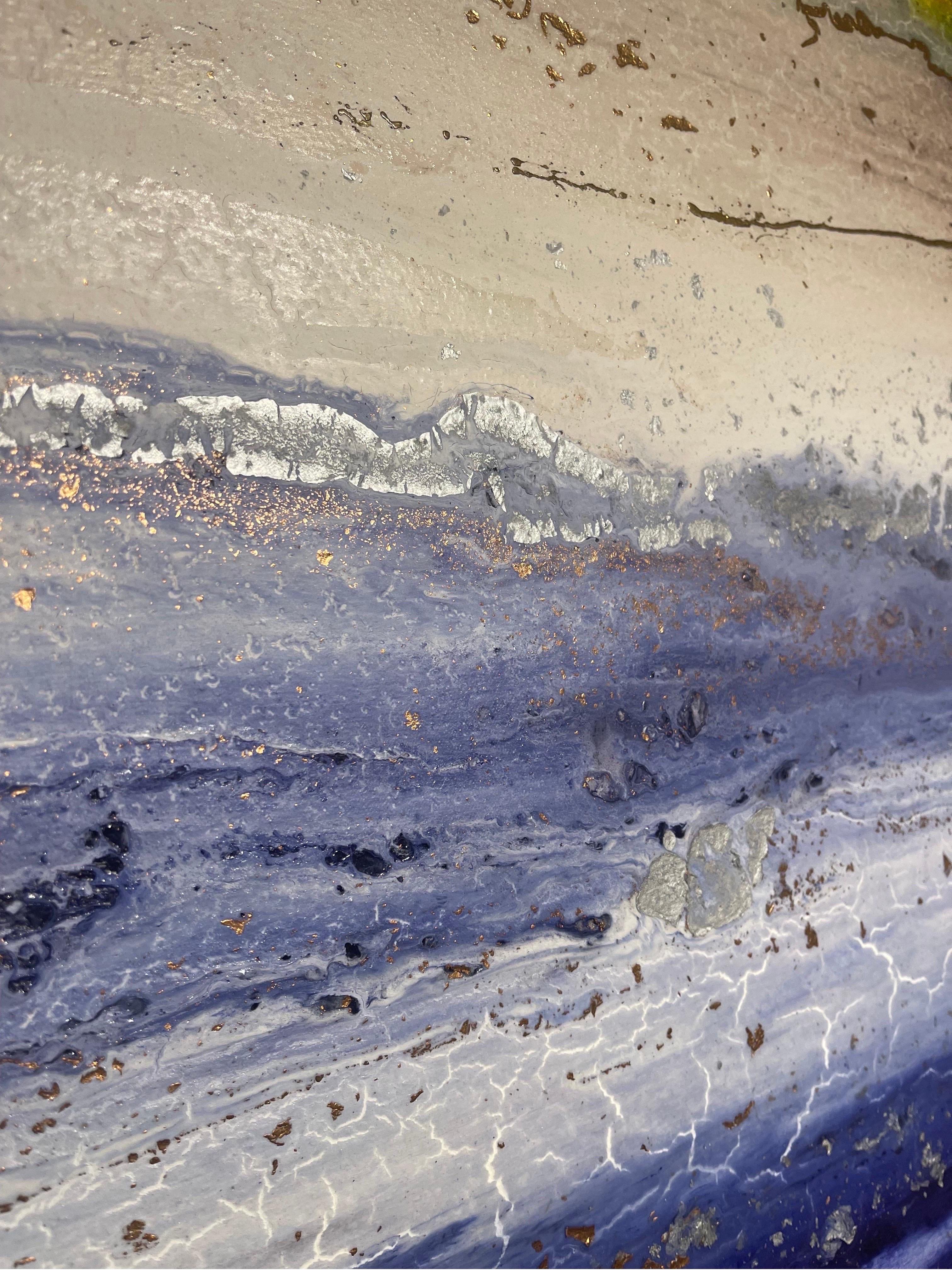 Luminoso: Pittura astratta contemporanea in vendita 1