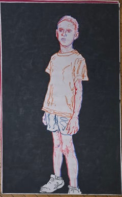 Children of the Island (The boy in black).
