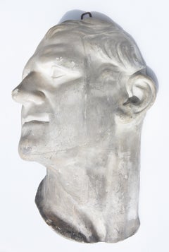 19th Century Bust of Demosthenes 4th Century BC Greek Orator