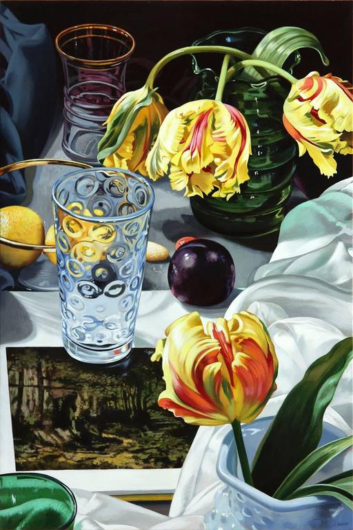 Sherrie Wolf Tulips with Courbet (Stills) For Sale at 1stDibs