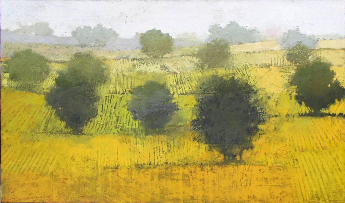 Paul Balmer Landscape Painting - Meadow at Daybreak