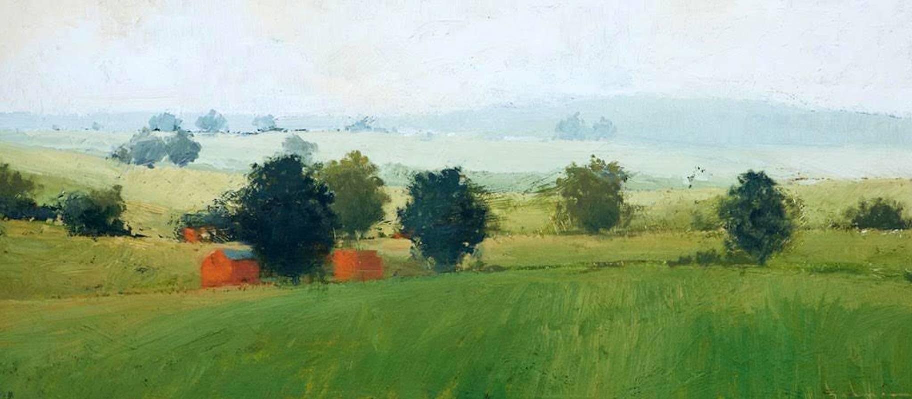 Paul Balmer Landscape Painting - Misty Morning