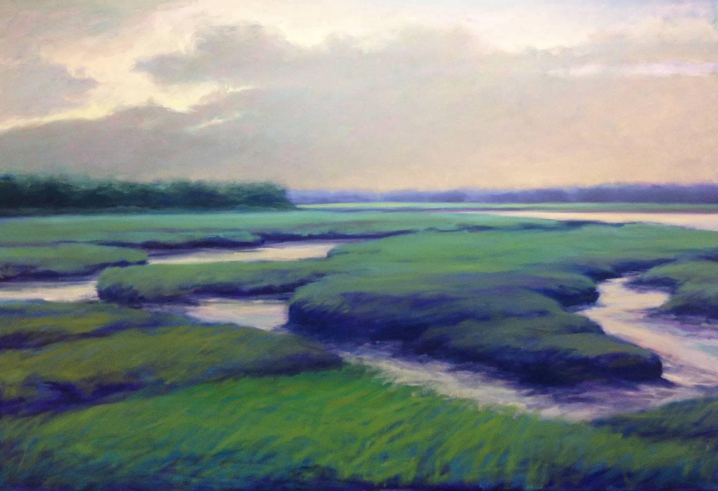 Margaret Gerding Landscape Painting - Kennebunkport Marsh