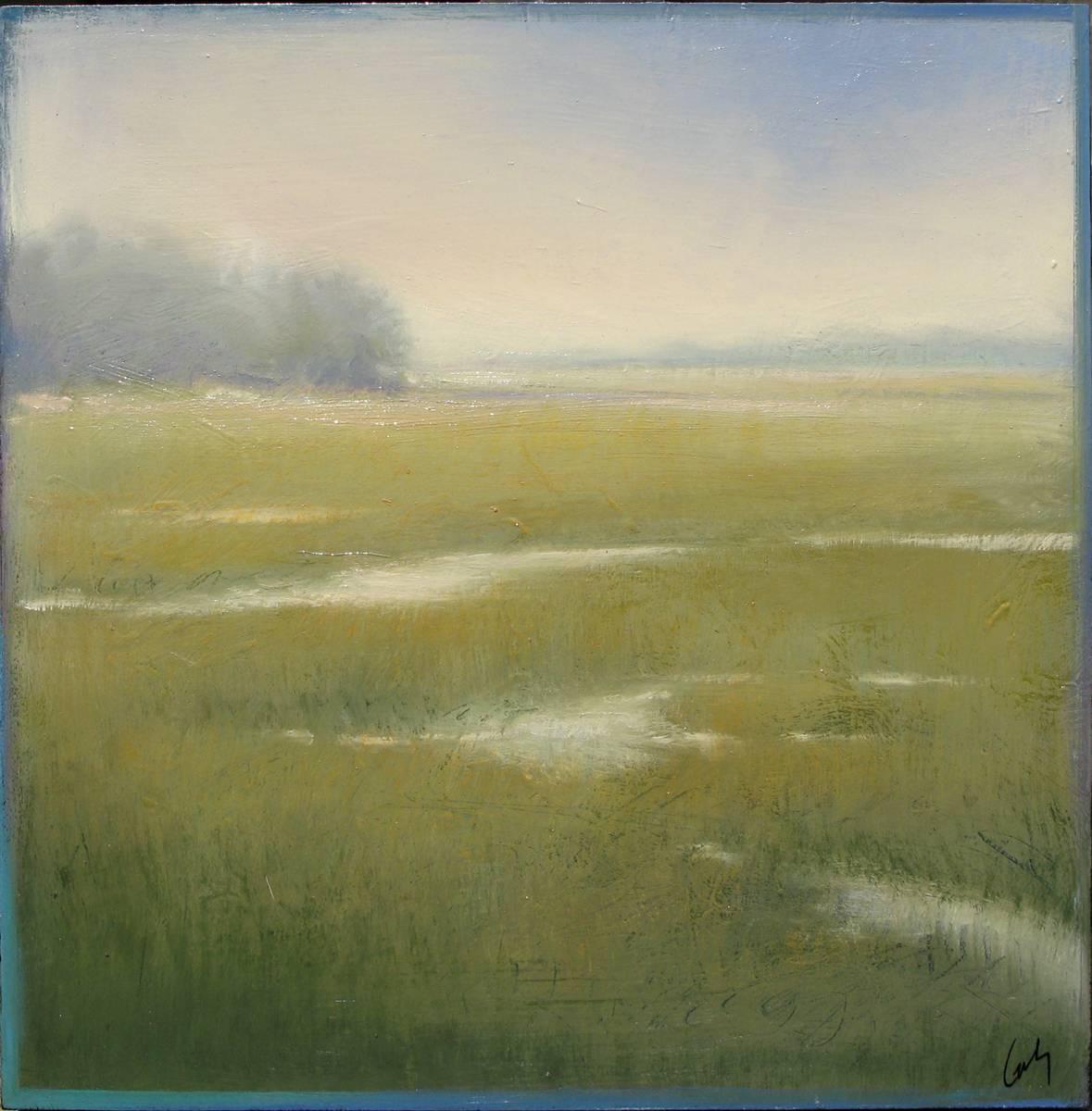 Margaret Gerding Landscape Painting - Pink Haze