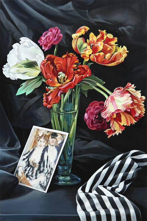 Sherrie Wolf Still Life with Renior For Sale at 1stDibs