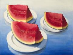 Three Watermelon Slices
