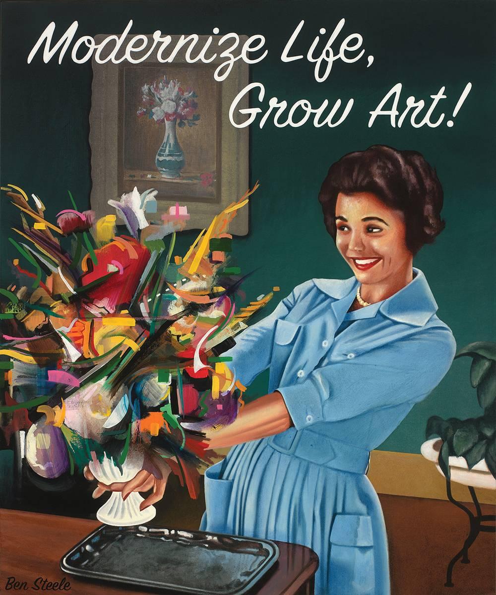 Modernize Life - Painting by Ben Steele