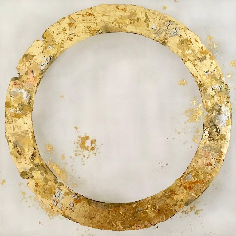 Takefumi Hori Abstract Painting - Circle 90