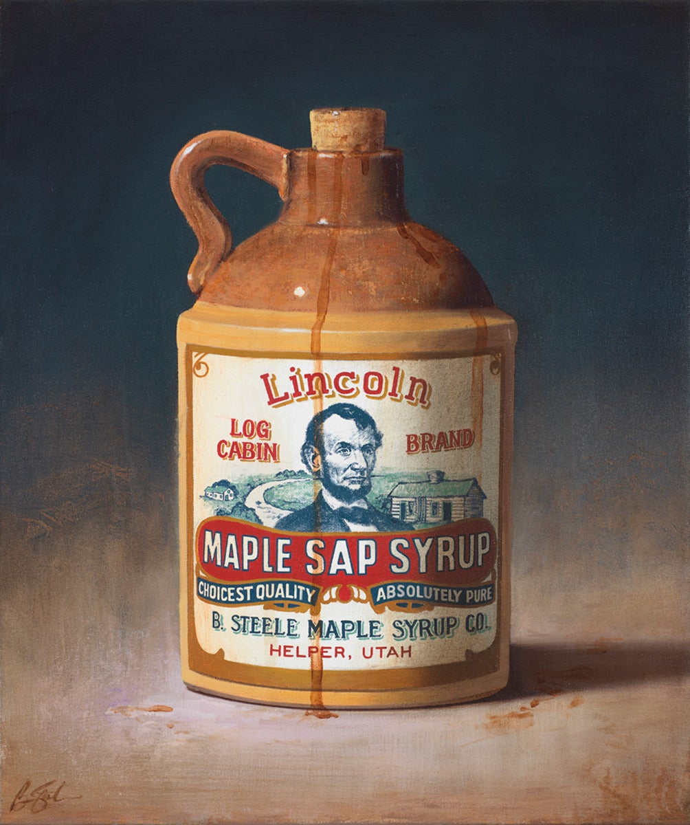 Ben Steele Still-Life Painting - Maple Sap Syrup