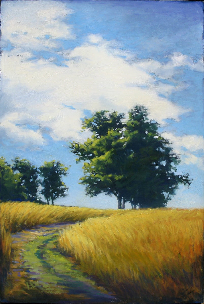 Margaret Gerding Landscape Painting - Summer Path