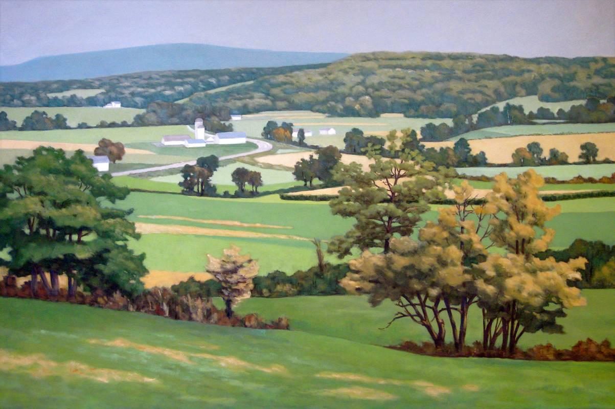 Michael Filmus Landscape Painting - The Alford Valley