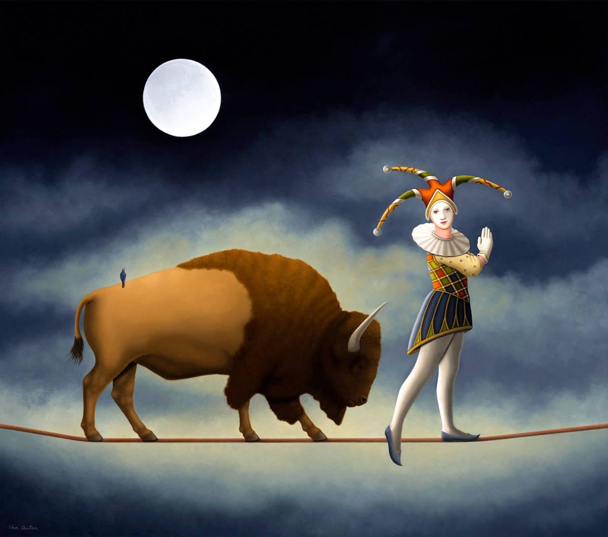 Deborah Van Auten American Buffalo For Sale at 1stDibs