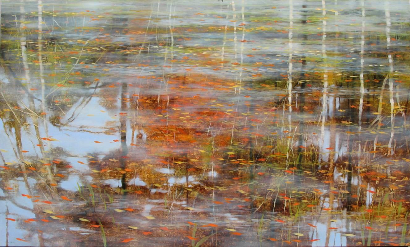 Teri Malo Landscape Painting - Of Water and Thereabouts