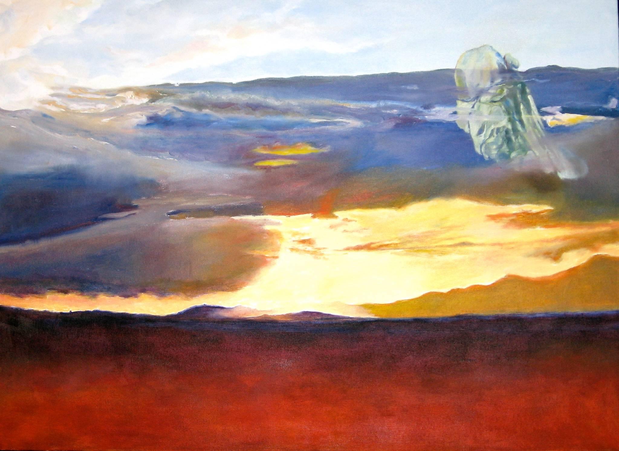 Elaine Galen Landscape Painting - Setting