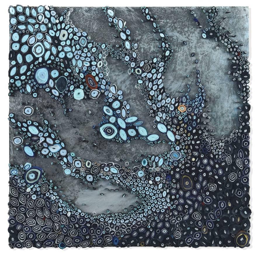 Concrete Springs - Mixed Media Art by Amy Genser