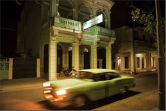 Cuba 22, Limited Edition Color Photograph, Cuba, Vintage Cars, Travel, Green