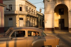 Cuba 4, Auto d'epoca, Viaggio, Oro, Paesaggio urbano, Architettura, Cuba, Foto a colori