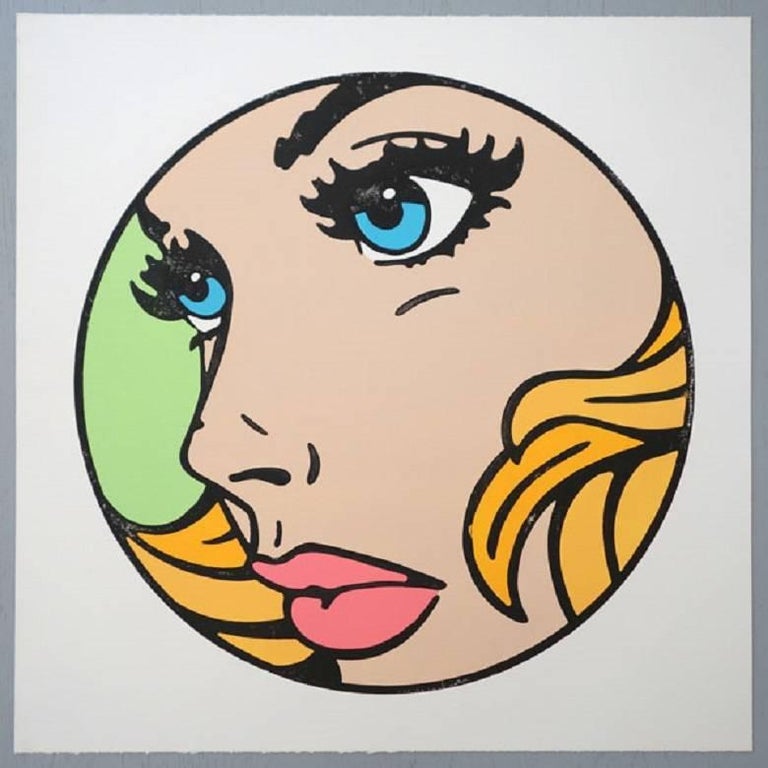 Mitch McGee Figurative Print - All That I Can - Green