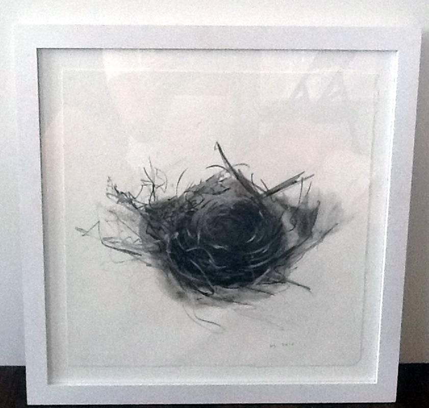 Nest 1 - Contemporary Mixed Media Art by Wayne Zebzda