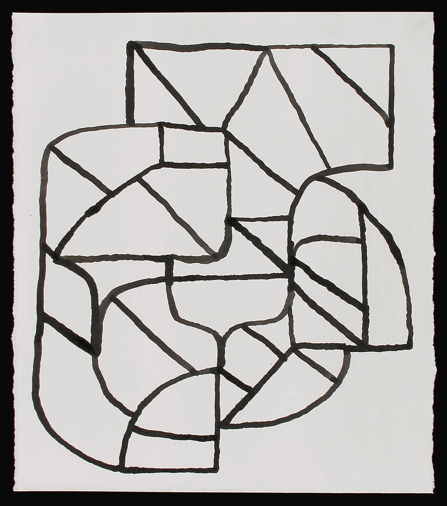 Jason Karolak Abstract Drawing - Untitled (D-1639)