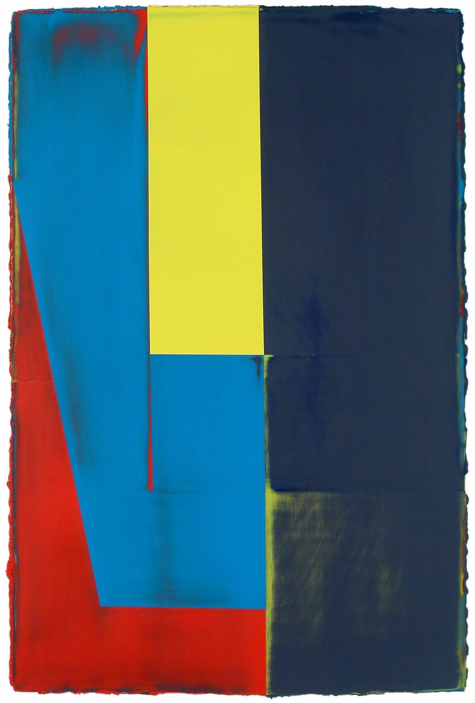 Kellyann Burns Abstract Painting - 9:07 PM 8/4/16