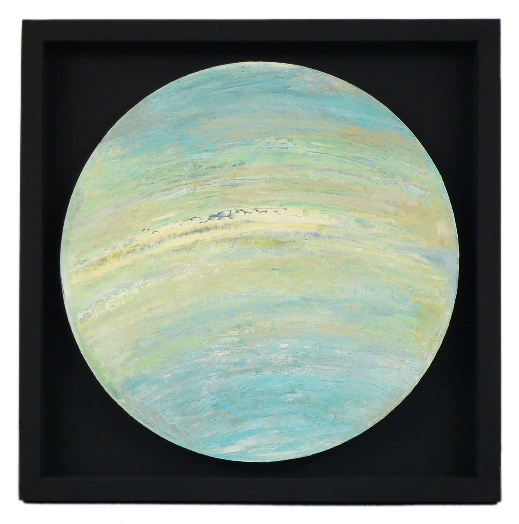 Chris Gallagher Abstract Painting - Circle Square 2