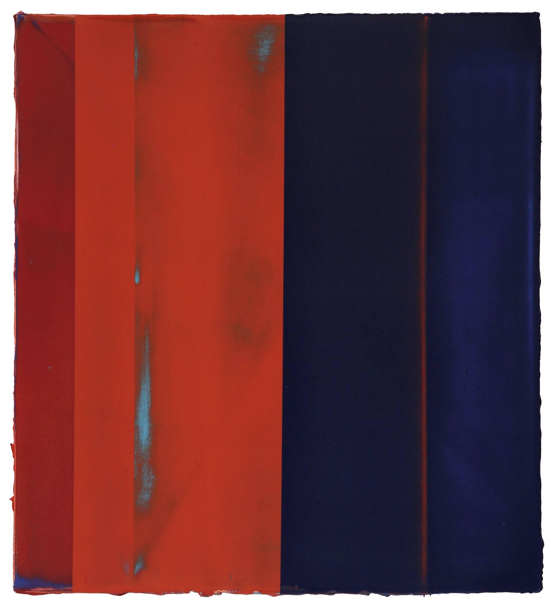Kellyann Burns Abstract Painting - 9:01 PM 6/30/16