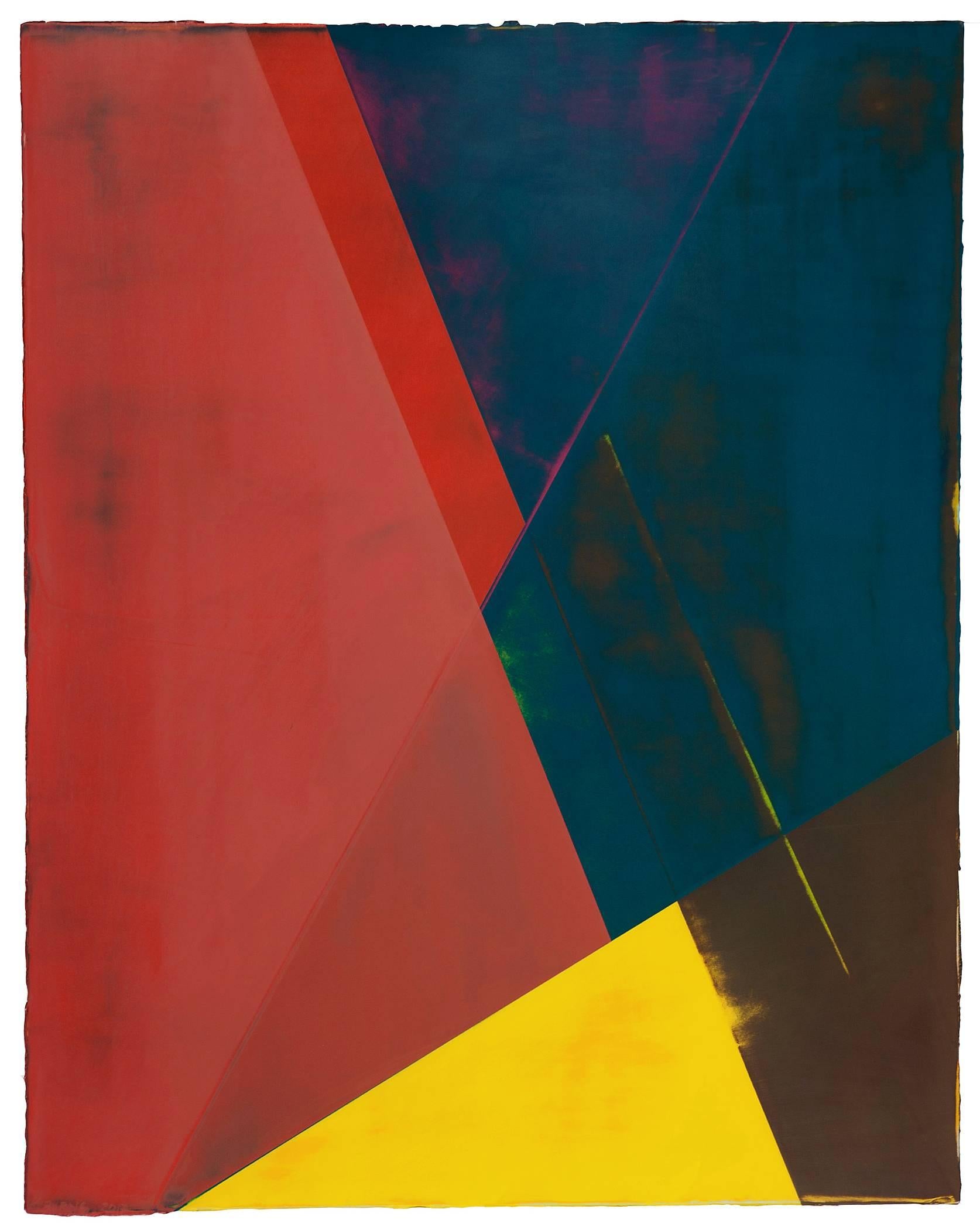 Kellyann Burns Abstract Painting - 3:15 PM 8/20/17