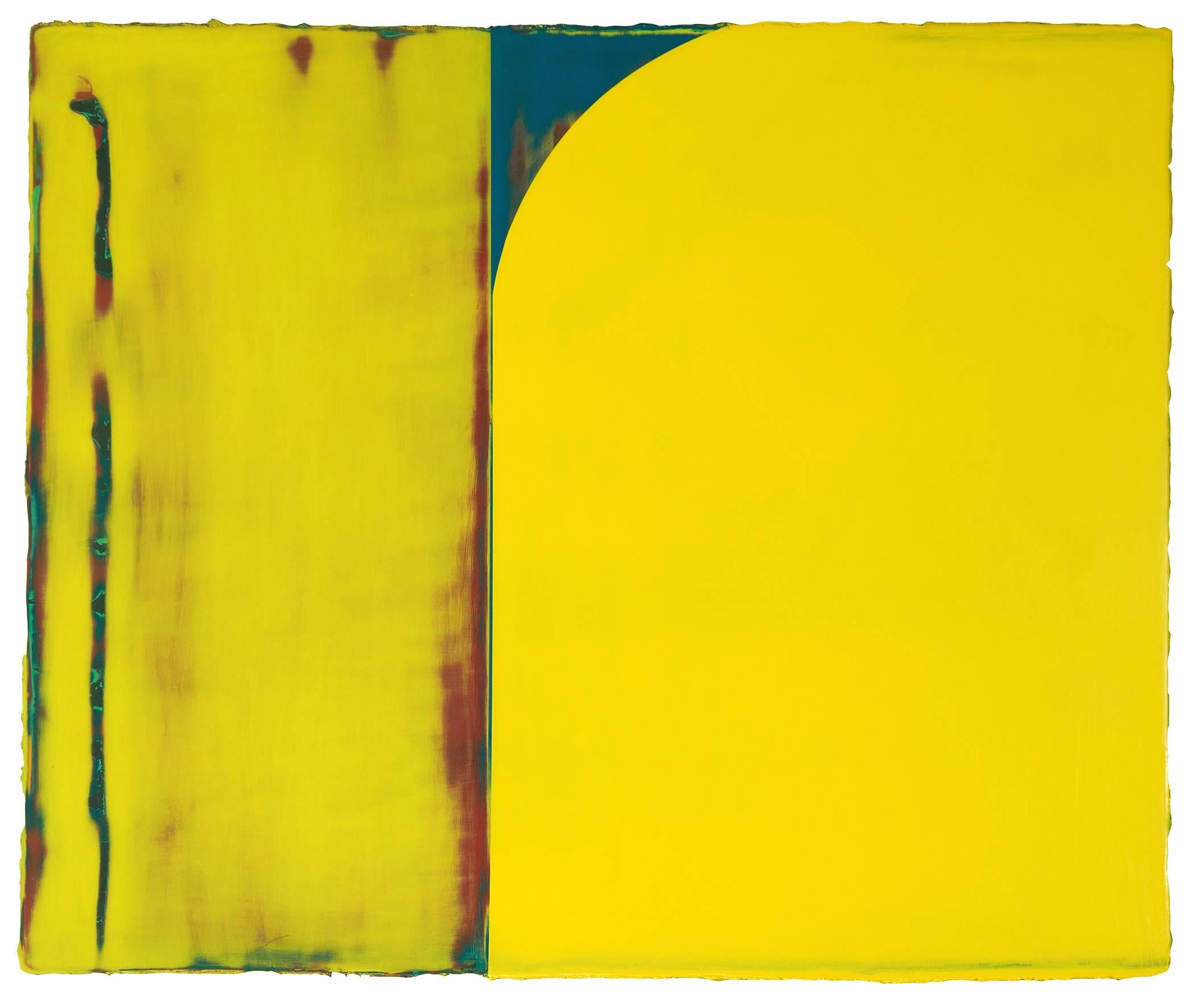 Kellyann Burns Abstract Painting - 4:55 PM 3/12/17