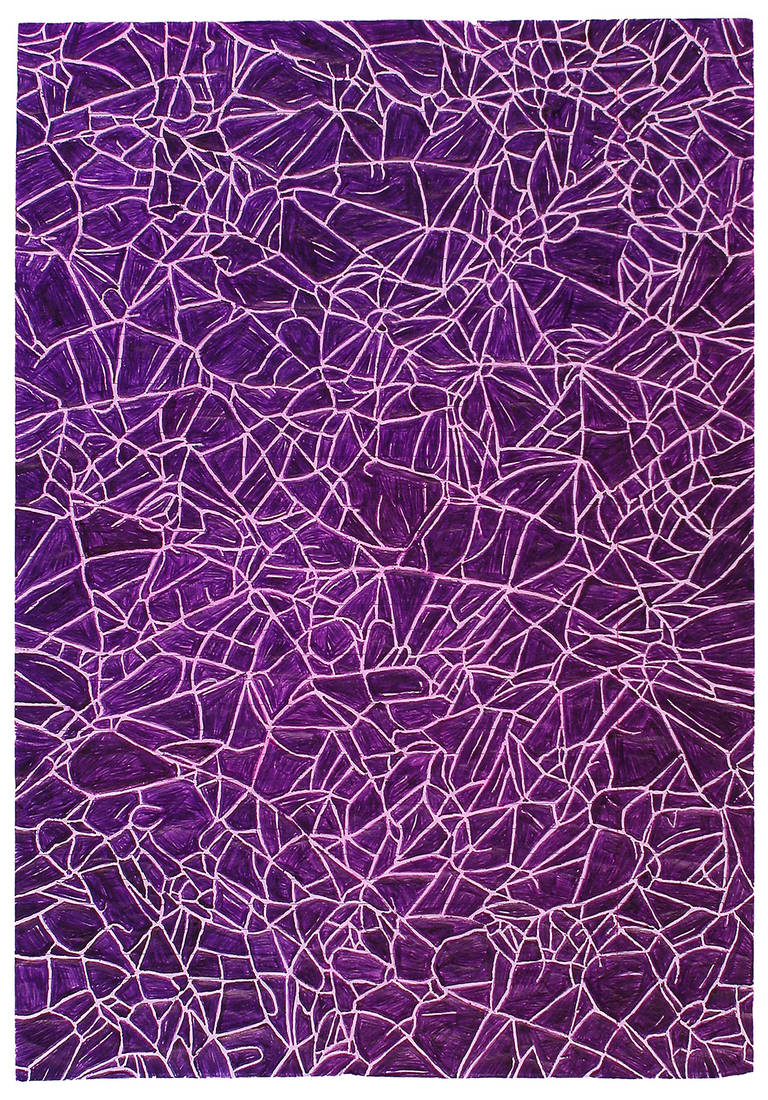 Lori Ellison Abstract Drawing - Homage to Sermin Kardestuncer