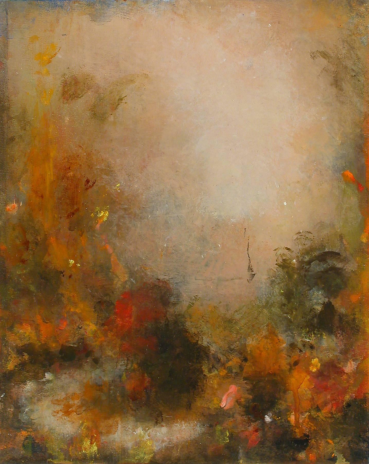 Tom Leaver Landscape Painting - Looking Back I