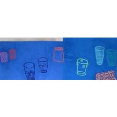 Seven glasses and Two Jars 11