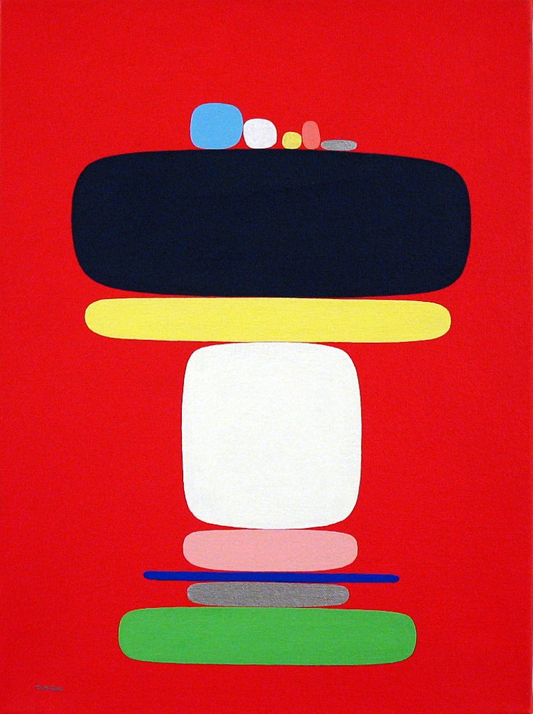 Soonae Tark Abstract Painting - Untitled 3