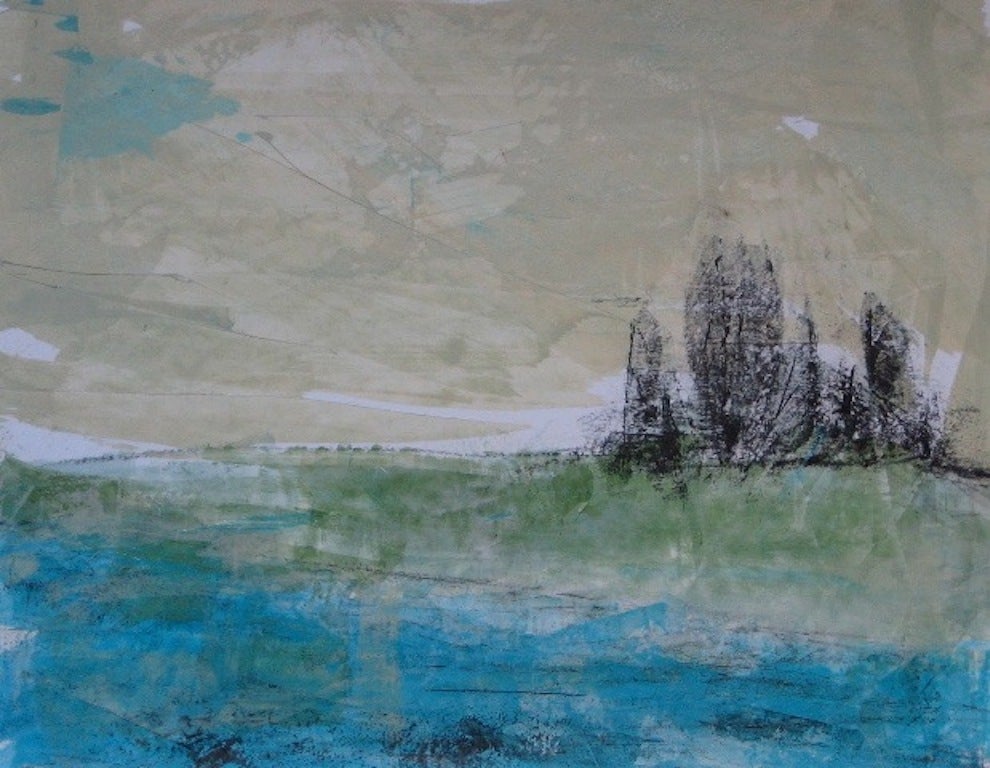 Shira Toren Landscape Painting - By the Land