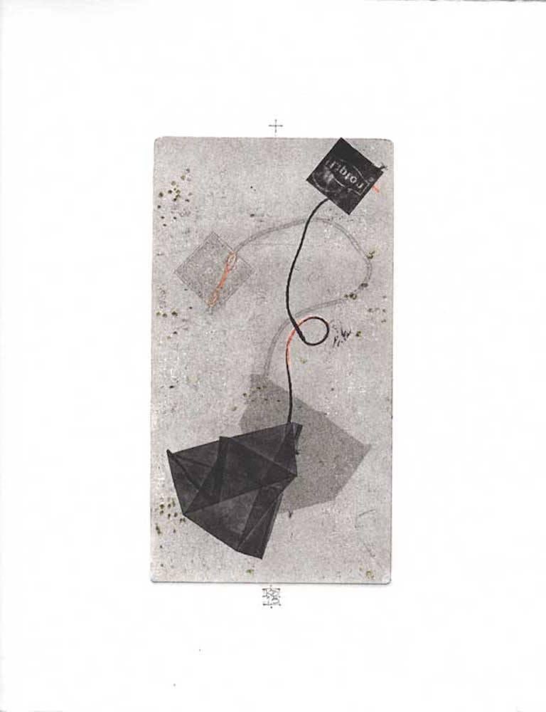 Karin Bruckner Abstract Print - Tea4Two
