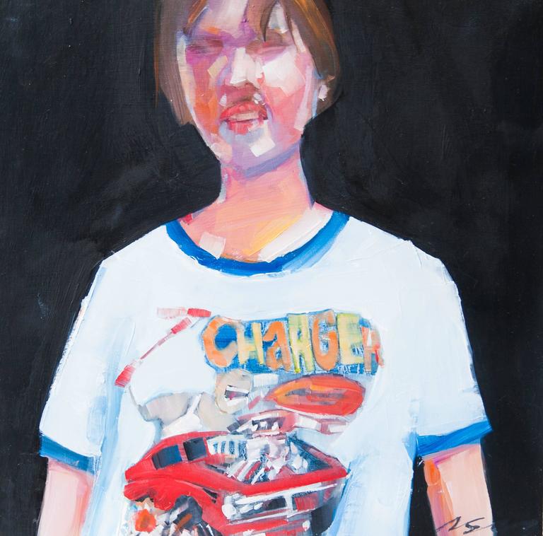 Ruth Shively Portrait Painting - Girls Rock!