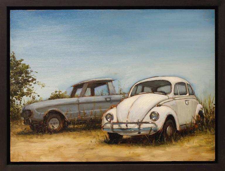 Beñat Iglesias Lopez Landscape Painting - Out West #9