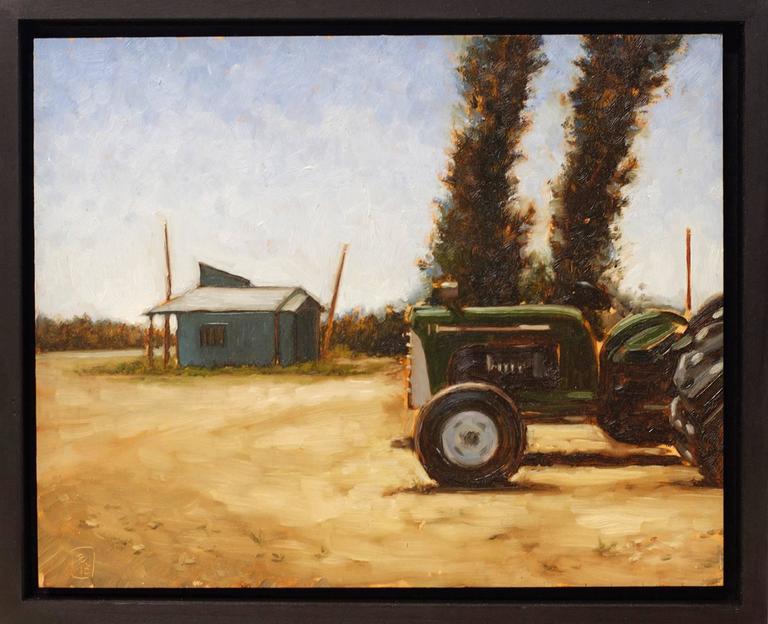 Beñat Iglesias Lopez Landscape Painting - Strawberry Field