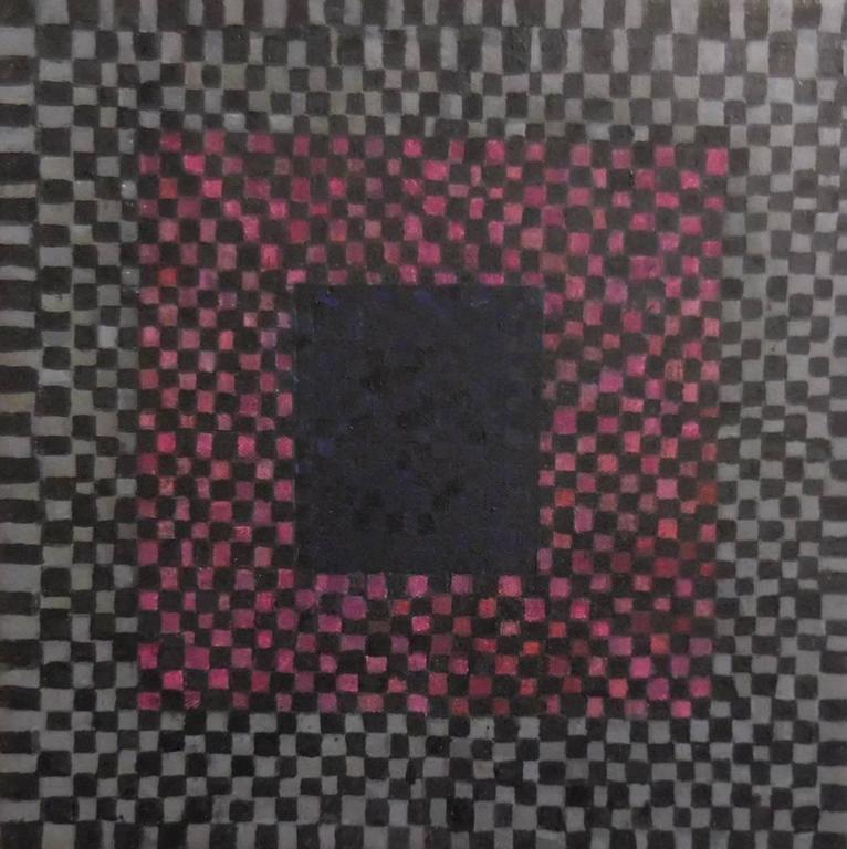 Caroline Blum Abstract Painting - The Grind