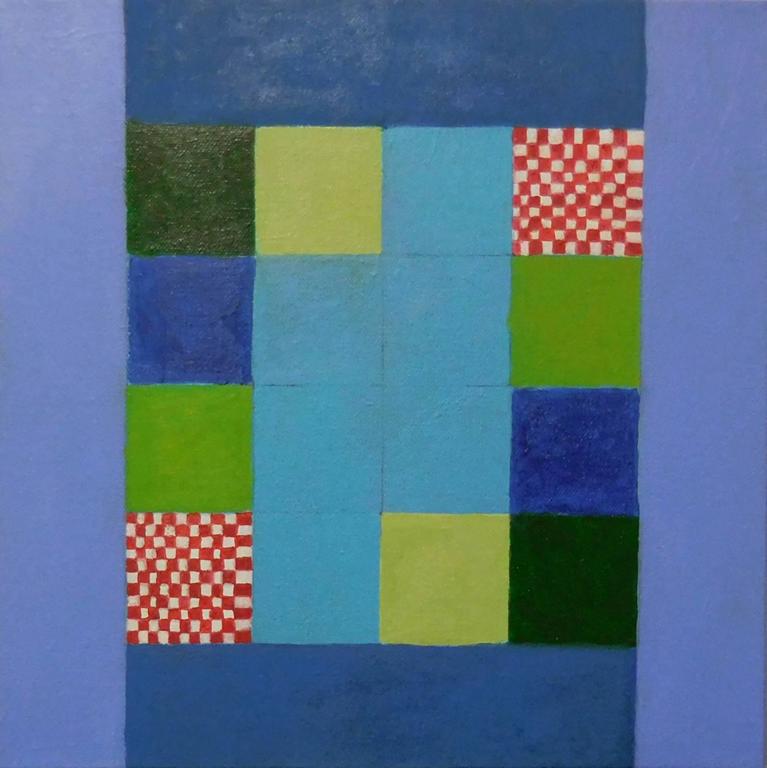 Caroline Blum Abstract Painting - Pool in PR