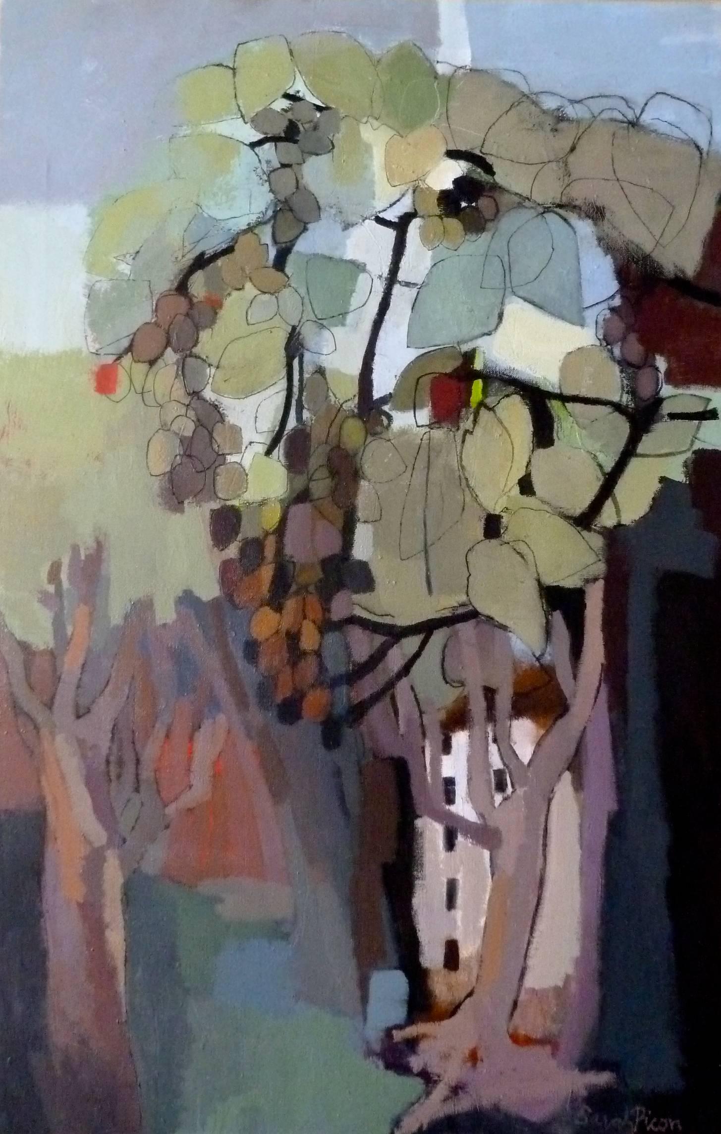 Sarah Picon Landscape Painting - La Paulownia